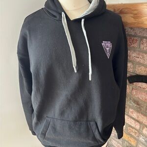 Antigua Black Golden State Valkyries Hoodie with Gray/Purple Accents